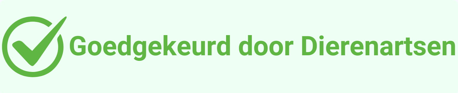 Goedgekeurd door Dierenartsen