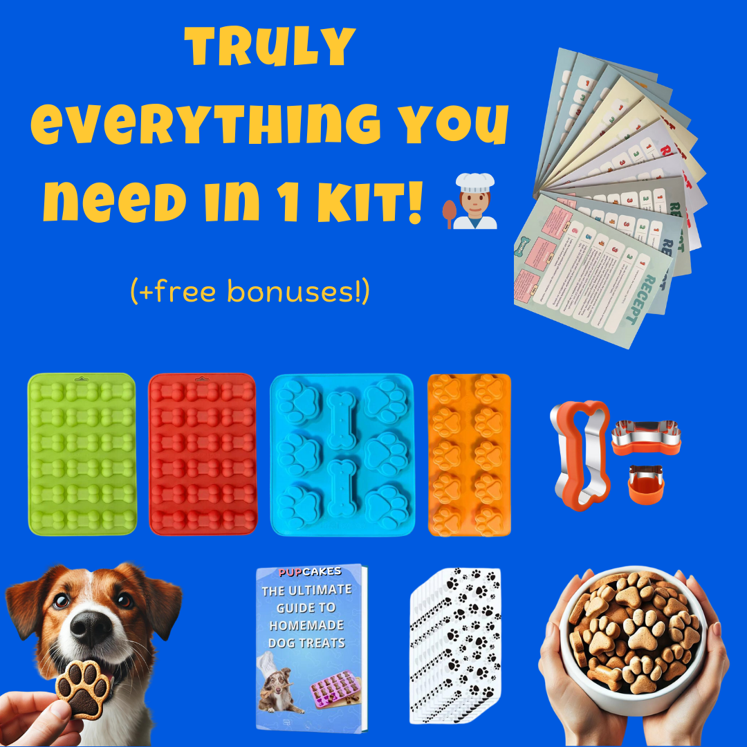 PupCakes DIY Homemade Dog Treat Kit (ENGLISH)